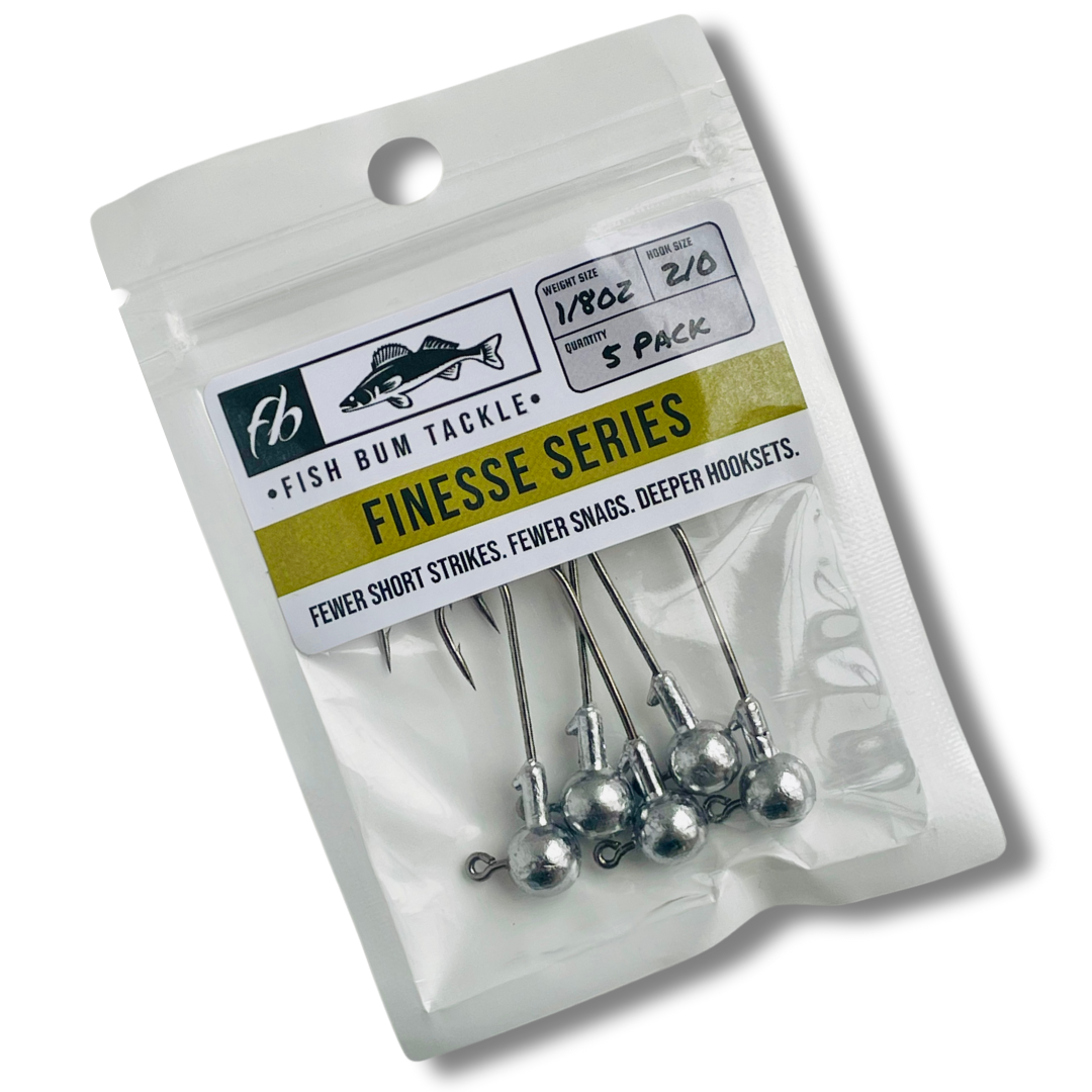 Finesse Series Jigs (5pk) – Fish Bum Tackle