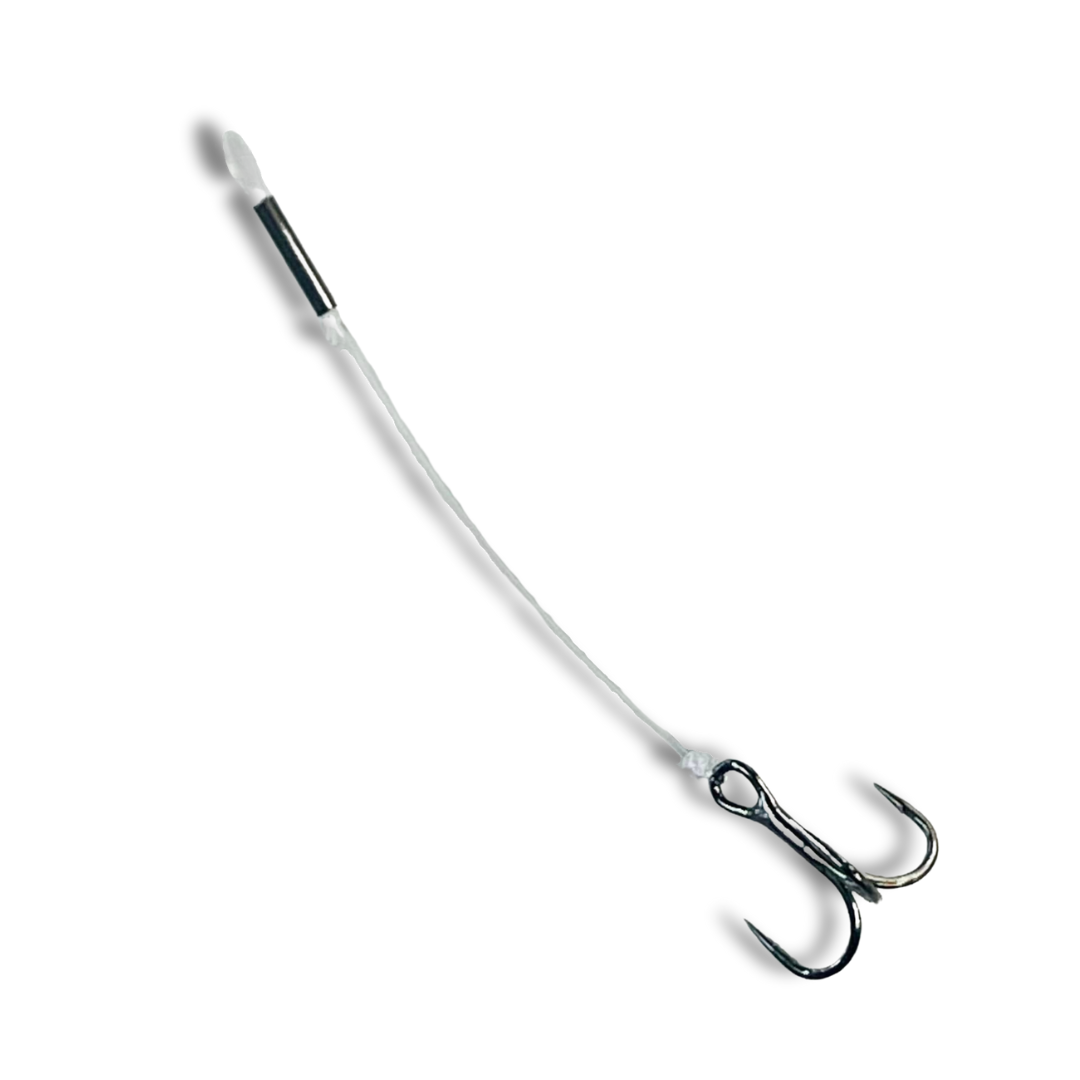 Fish Bum Tackle Removable Stinger Hook with Extremely Sharp Hooks for Walleye Fishing 